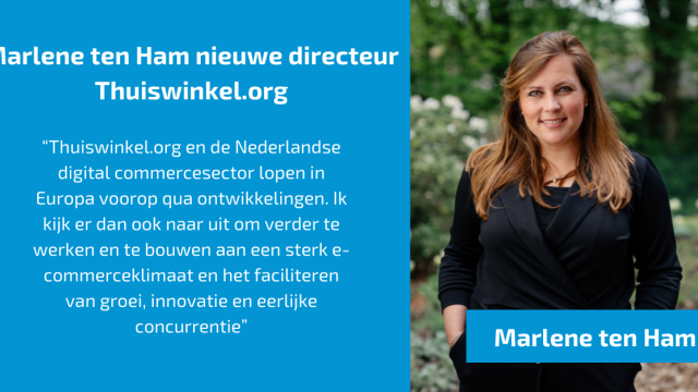 Marlene ten Ham gestart als directeur Thuiswinkel.org