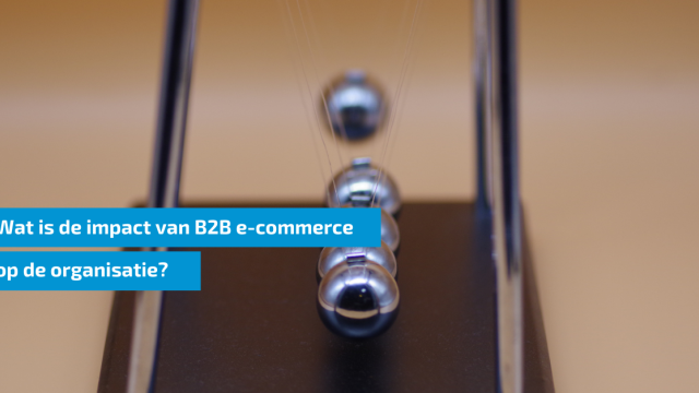 Wat is de impact van B2B e-commerce op de organisatie?