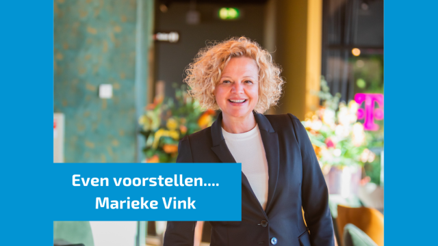 Even voorstellen: Marieke Vink (Programmamanager)
