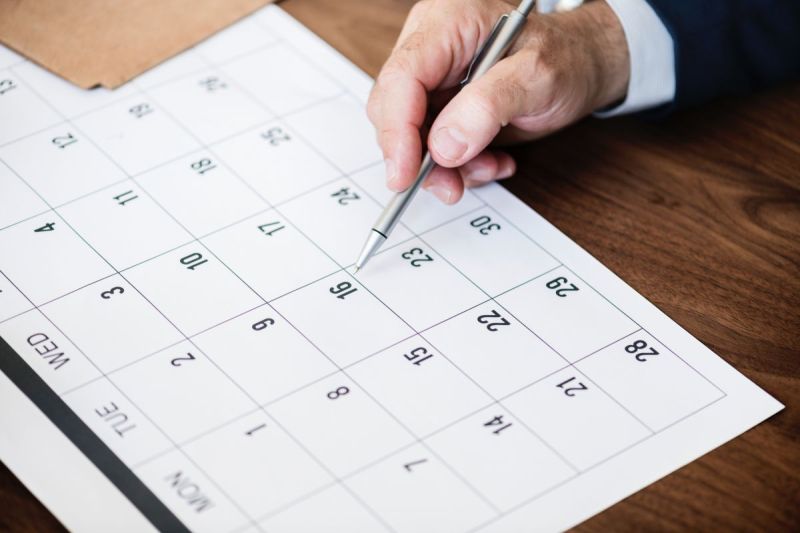 Pen en maandplanning