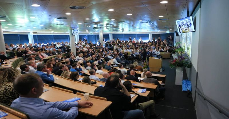 Foto van de keynote zaal tijdens de Kick-Off van ShoppingTomorrow