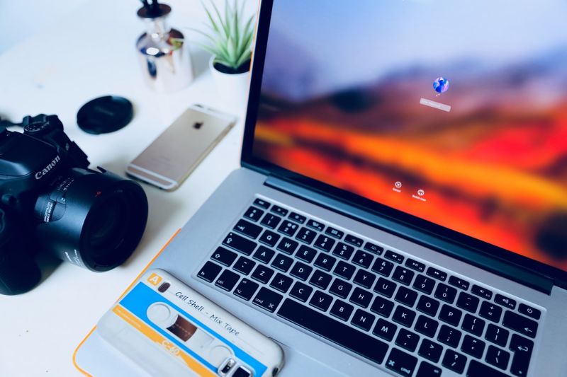 inlogscherm op laptop