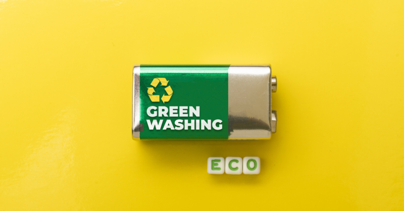 Greenwashing verminderen